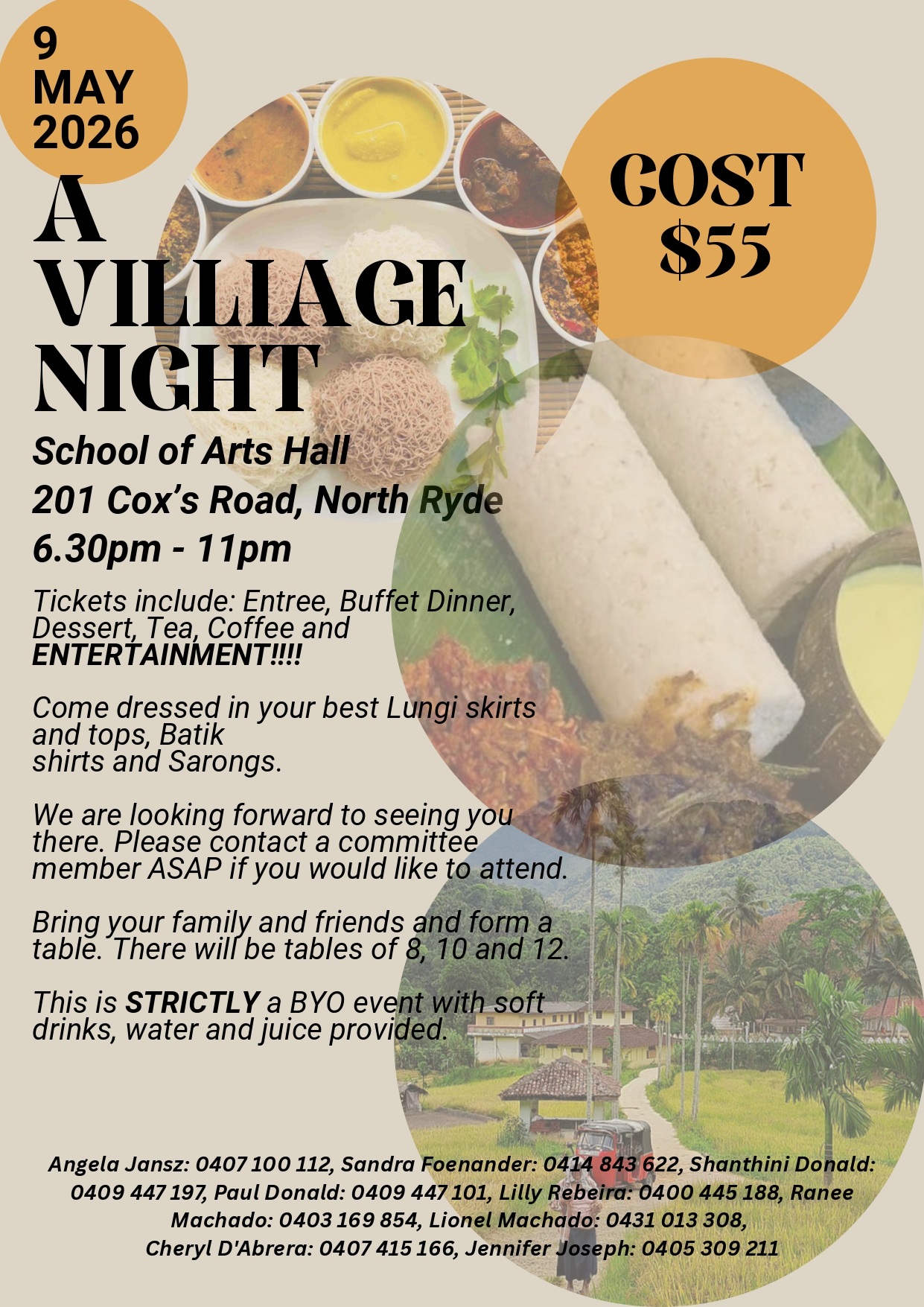 FINAL Black and Gold Geometric Festive Block Party