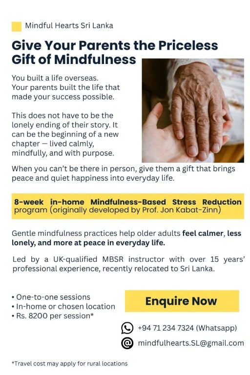 Give Your Parents the  Priceless Gift of Mindfulness
