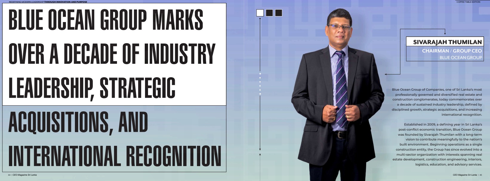 Sivarajah Thumilan - Blue Ocean