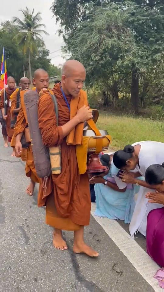 Sri Lanka Dhamma Yathra 2026 – A sacred Buddhist monk foot pilgrimage for peace, compassion, and spiritual awakening