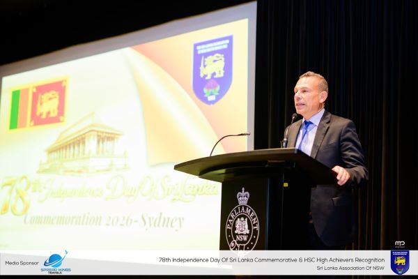 The Sri Lanka Association of New South Wales (SLANSW) proudly marks a significant dual celebration at the New South Wales Parliament Theatrette on 4 February 2026