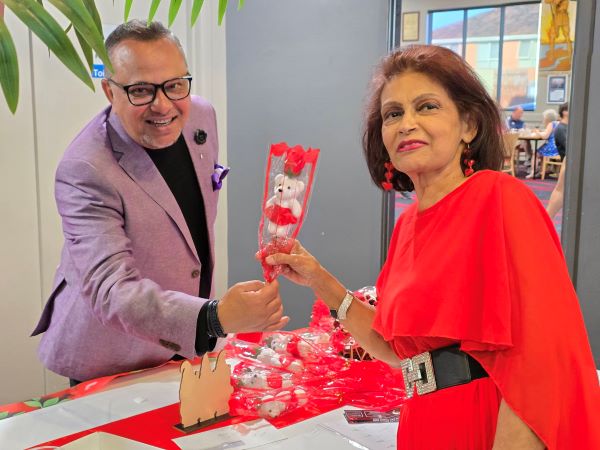 Valentine's day dinner dance at Springvale RSL was another overwhelming success By Trevine Rodrigo in Melbourn