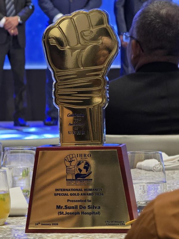 sunil de silva humanity award - jayam loves sri lanka - aliki loves elephants - 78th independence