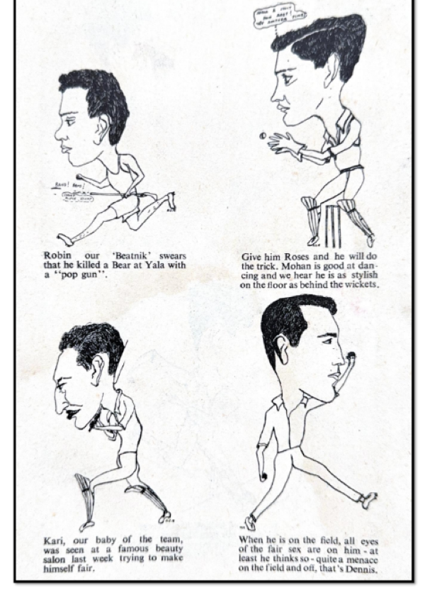 60th Anniversary of the 1966 STC Cricket Season - The Two Architects of STC’s Remarkable Campaign Skipper Anura Tennekoon & Deputy, Sriantha Rajapakse - compiled 