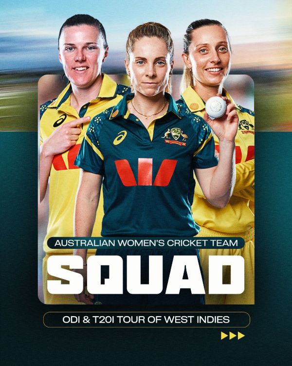 Australia Womens squad -eLanka 02