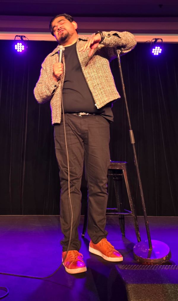 Dilruk Jayasinghe is Sri Lanka's pride at the Australian Comedy Festival. - BY TREVINE RODRIGO IN MELBOURNE.