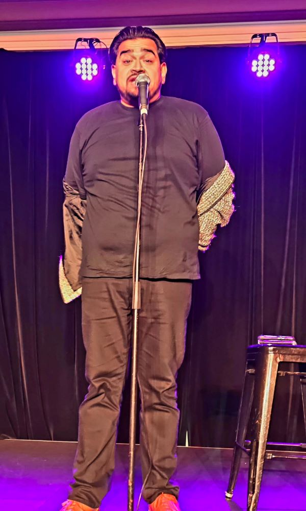 Dilruk Jayasinghe is Sri Lanka's pride at the Australian Comedy Festival. - BY TREVINE RODRIGO IN MELBOURNE.