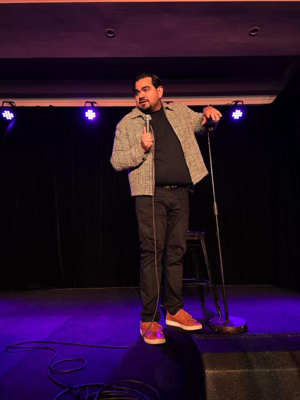 Dilruk Jayasinghe is Sri Lanka's pride at the Australian Comedy Festival. - BY TREVINE RODRIGO IN MELBOURNE.