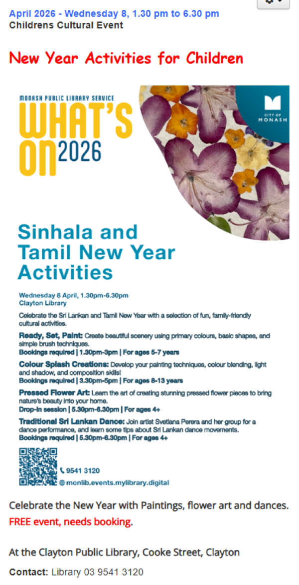 New Year Activities for Children