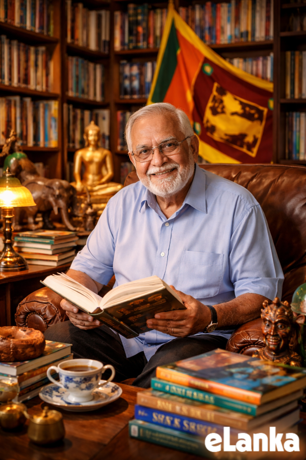 Serving Sri Lanka As Bibliophile Extraordinary-eLanka