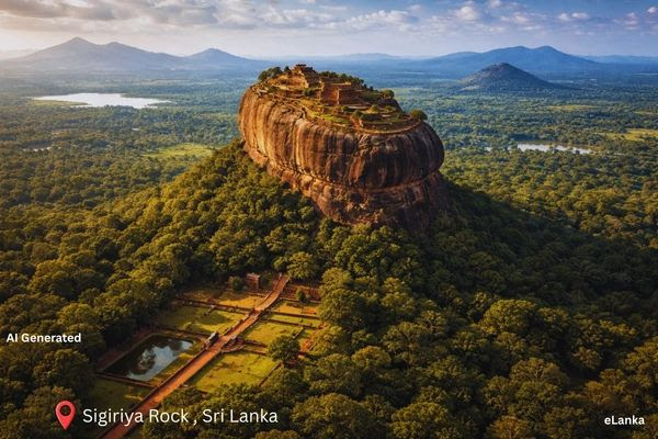 Sigiriya Rock-Sri Lanka