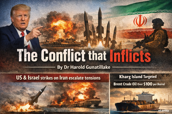 The Conflict that Inflicts - By Dr Harold Gunatillake
