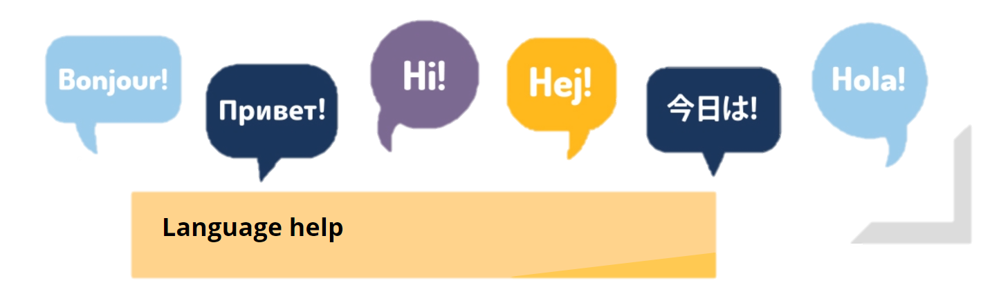 Useful information in your language