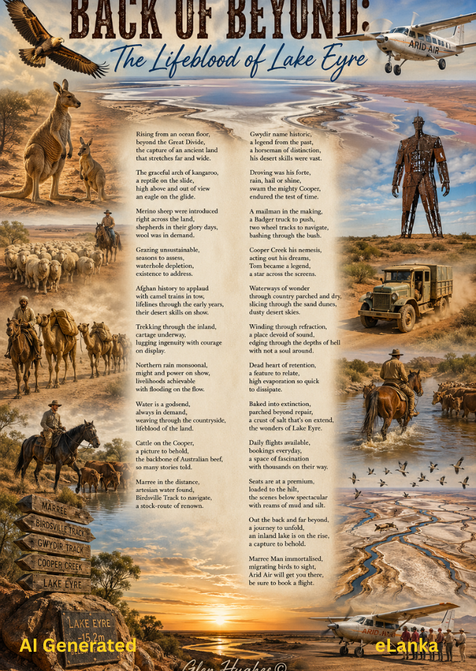 Back of Beyond: Where Water Shapes the Outback - By Glen Hughes