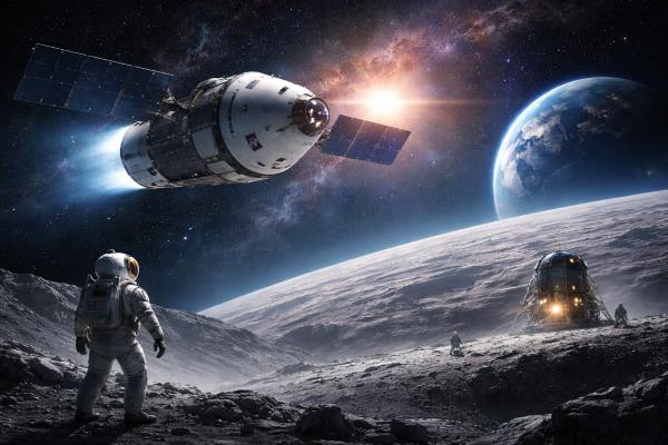 Sada Gamana NASA’s Artemis II and the New Era of Human Moon Travel - By Bhanuka - eLanka