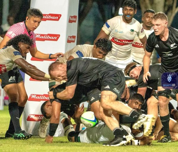 Small Blacks scamper home in a hotly contested first Test against spirited Tuskers
