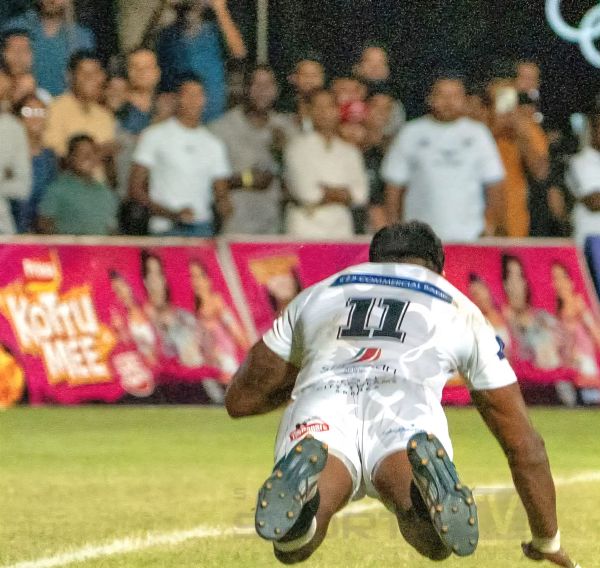Small Blacks scamper home in a hotly contested first Test against spirited Tuskers