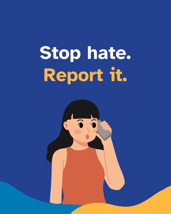 Stop Hate. Report It.