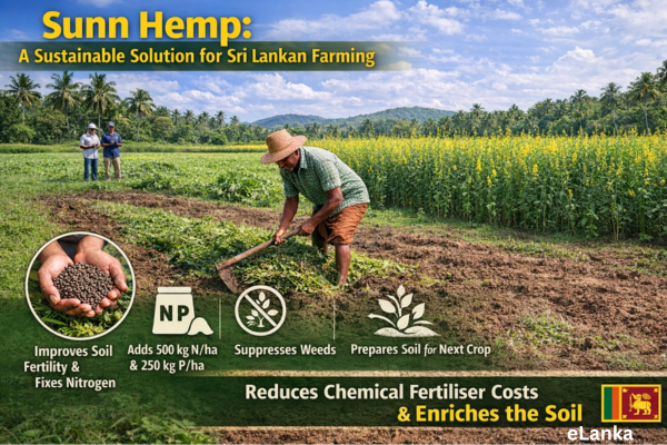 Sunn hemp - solution for Sri Lanka’s fertiliser crisis - By Arundathie Abeysinghe