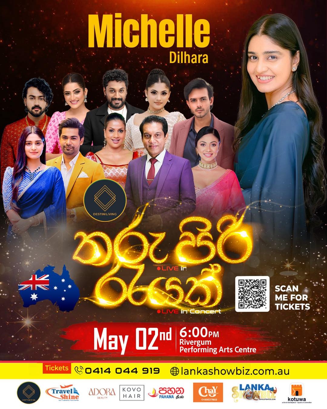 Tharu piri Rayak Live in Concert ( තරු පිරි රැයක් ) May 2nd - 600 PM