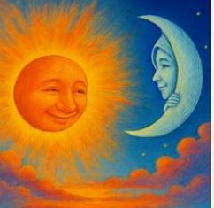 A Forbidden Rendezvous poem, Niranjan Selvadurai poetry, sun and moon poem, romantic nature poetry, celestial love poem, sunrise and moon imagery, poetic symbolism sun moon, mystical poetry Sri Lanka, English romantic poetry, nature inspired poems, cosmic love story poem, dawn and dusk poetry, metaphorical love poem, literary poetry Sri Lanka, modern classic poetry, poetic imagery sky, fantasy romance poem, celestial bodies poetry, creative writing Sri Lanka, poetic storytelling