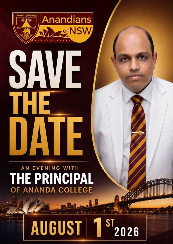 A Historic Evening for Anandians in Australia – Meet the Principal of Ananda College