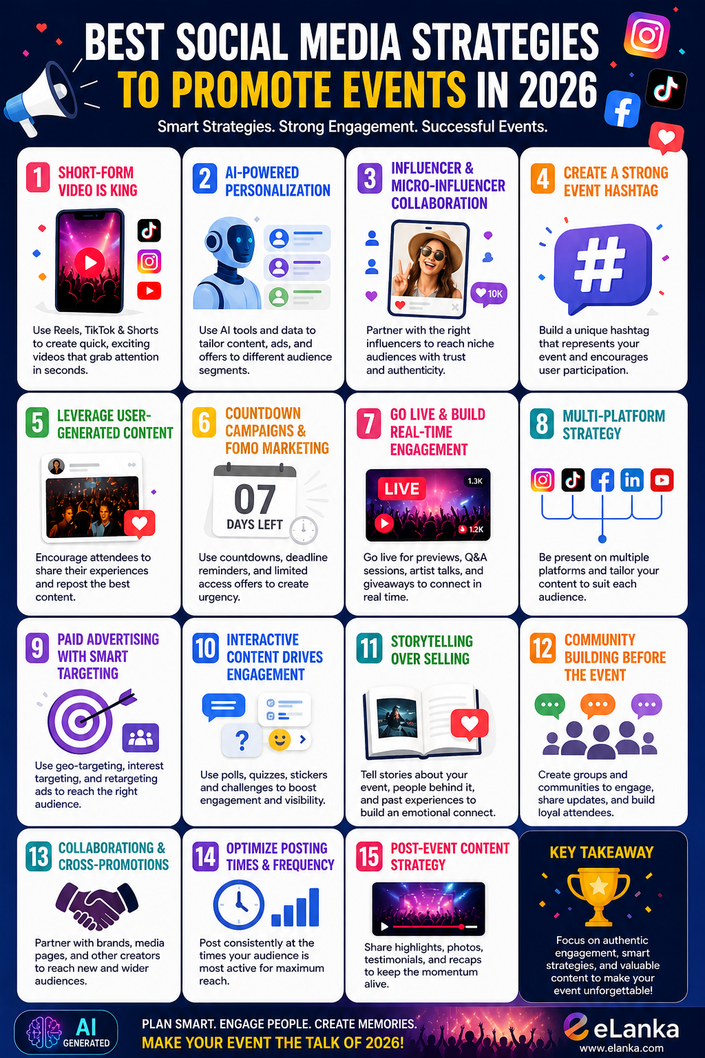 Best Social Media Strategies to Promote Events in 2026