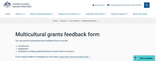 Department of Home Affairs - Community Engagement Newsletter-29 May 2026 02