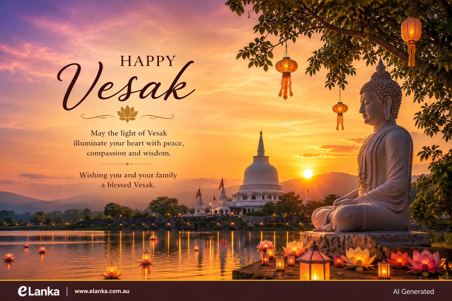 Happy Vesak - ELanka