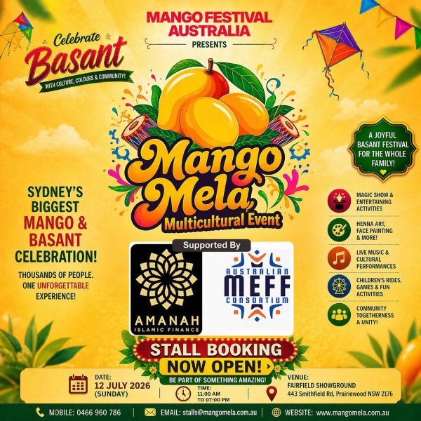 Mango Mela 2026 - Book Your Stall Today
