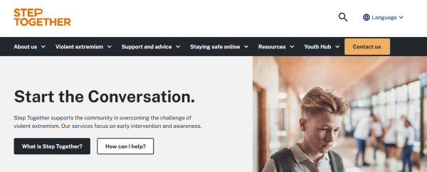 Step Together Helpline and Digital Support Service 01