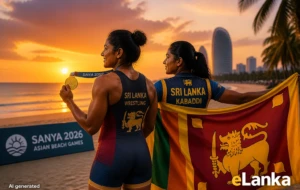 Asian Beach Games 2026 , eLanka News , Nipuni Wasana