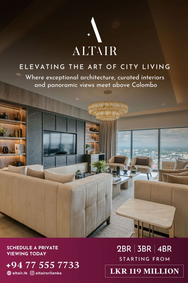 Altair Colombo Luxury Apartments for Sale