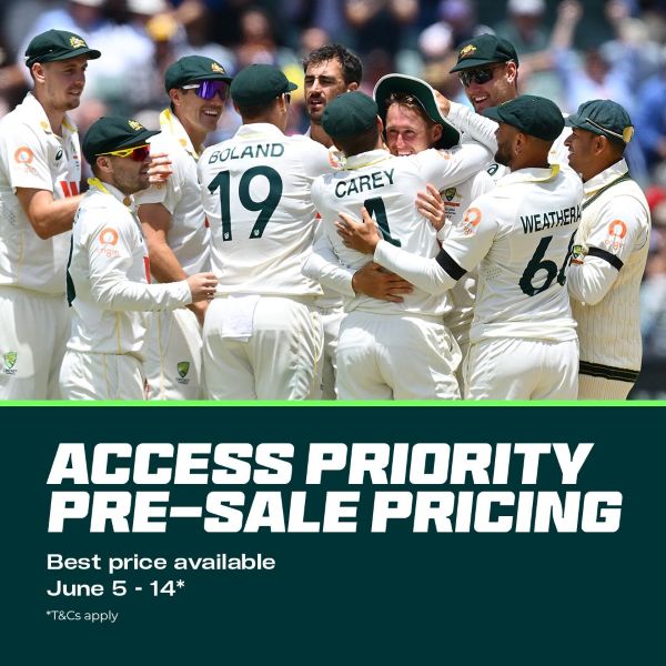 Cricket Australia Opens Access to Best-Price Tickets for Summer