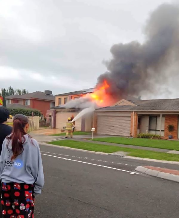 God's guidance saves a family from a fiery disaster 01