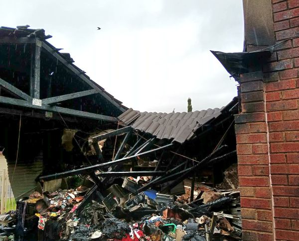 God's guidance saves a family from a fiery disaster 04
