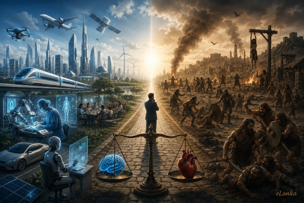 HAVE HUMAN CIVILISATION PROGRESSED OVER CENTURIES-by N.S.Venkataraman