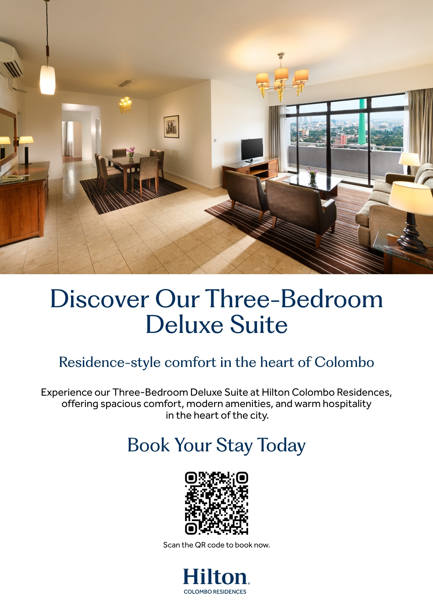 Hilton Colombo Residences Where the City Meets Refined Living