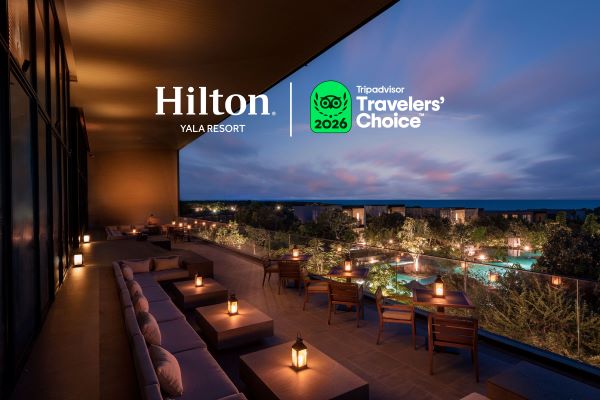 Hilton Yala Resort Named Tripadvisor Travelers’ Choice Awards Winner for 2026
