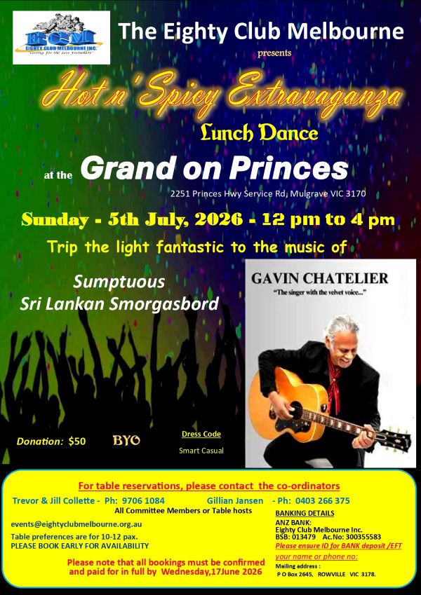 JULY LUNCH FLYER