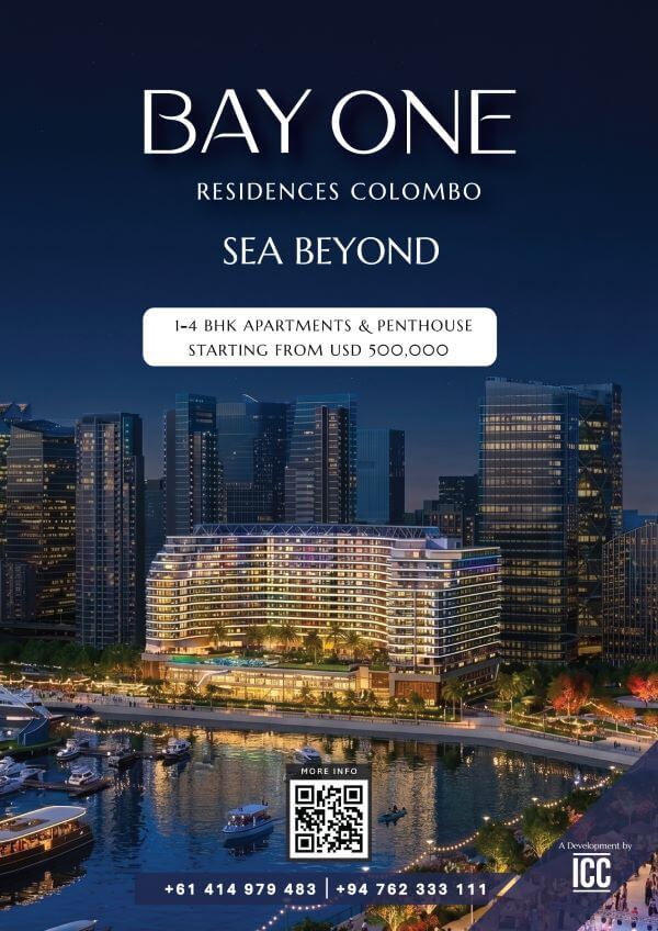 Luxury Apartments & An Exclusive Duplex Penthouse for Sale in BAY ONE Residences Colombo-eLanka