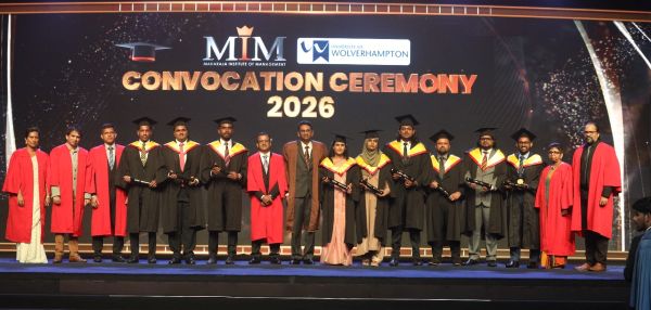 MIM Convocation 2026 Celebrates 195 Graduates and a Historic First for Sri Lanka