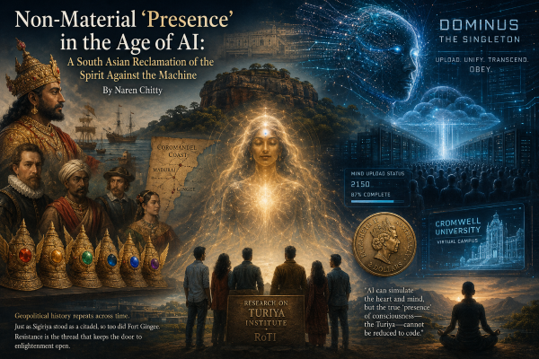 Non-Material ‘Presence’ in the Age of AI: A South Asian Reclamation of the Spirit Against the Machine - By Naren Chitty