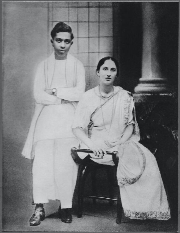 P de S Kularatne and Hilda Westbrook'S Wedding in 1920