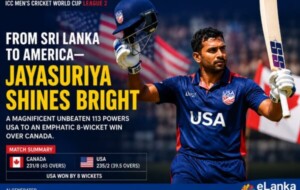 ICC Men’s Cricket World Cup League 2 , One Day International , Sri Lankan Community