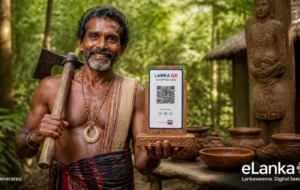 BOC Lanka QR , Bank of Ceylon , Dambana indigenous community