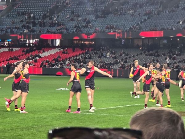 Bombers explode a shock win over GWS derailing their flag aspirations