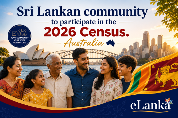 Census Australia 2026 - Every answer matters - eLanka - Sri Lankan Community