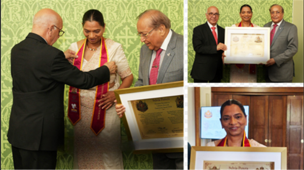 HAT-TRICK OF AWARDS FOR COLOMBO KITCHEN AND FOUNDER SYLVIA PERERA