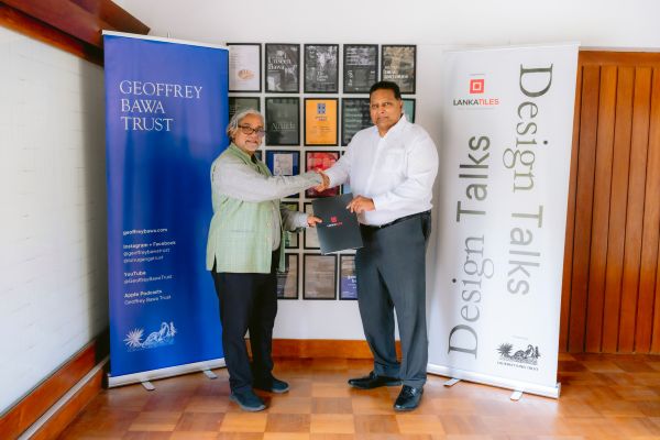 LANKATILES partners with Geoffrey Bawa Trust